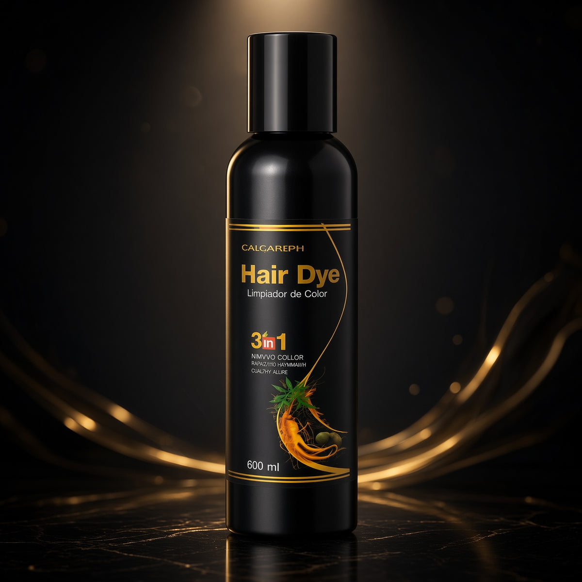 Shampoo Cubre Canas 3 en 1 CAIGAIBAI – Cubre tus canas mientras lavas el cabello y lo deja brillante y nutrido