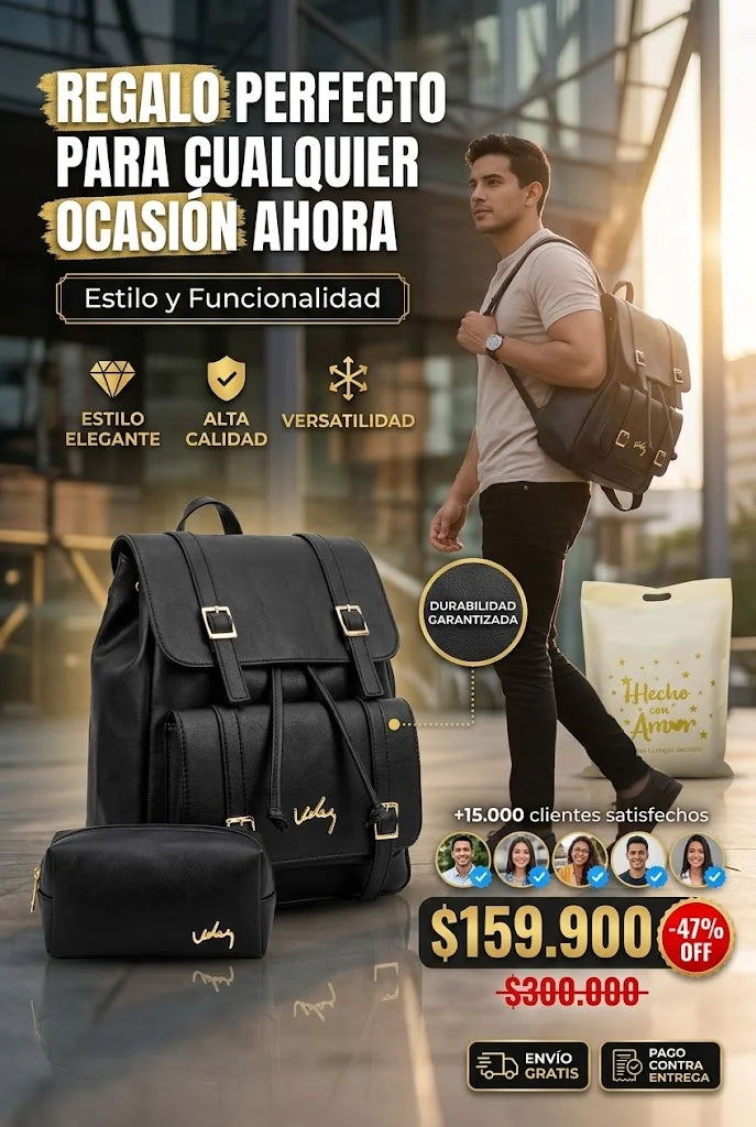 Combo Morral Sahara Cosmetiquera Vz