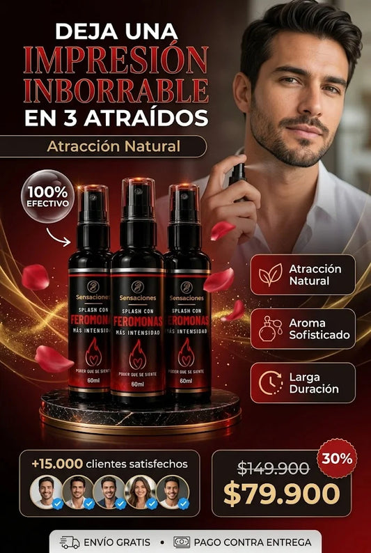 Splash Feromonas X3 Uds