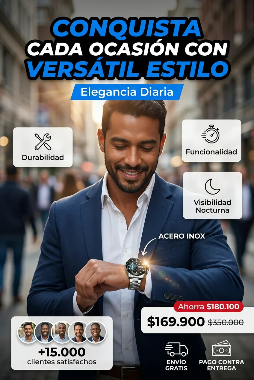 Reloj Curren 8402 Cuarzo Acero