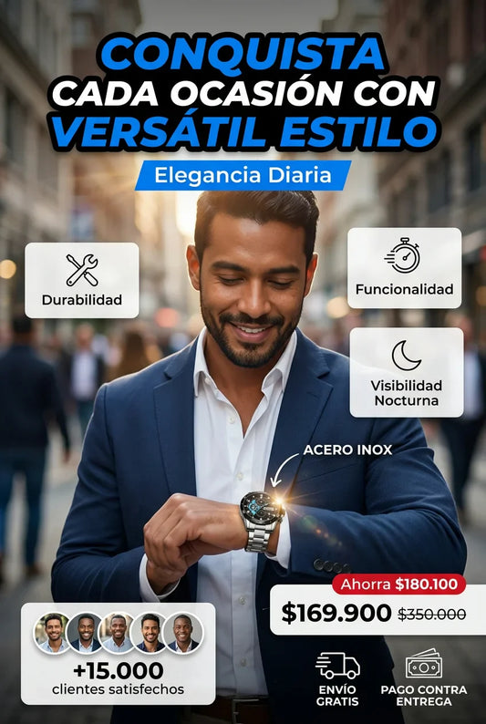 Reloj Curren 8402 Cuarzo Acero