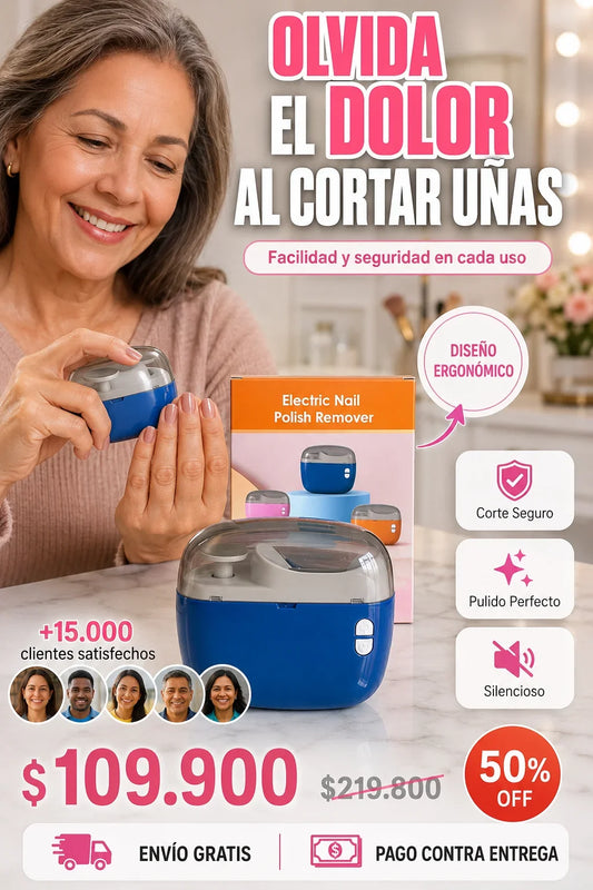 Cortador de Uñas Eléctrico Multifuncional