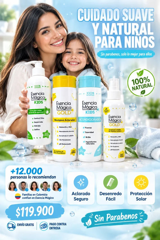Aclarador Ninos Cuidado Completo X4